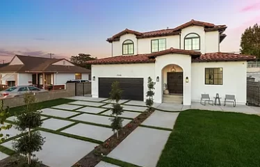 A stunning, New construction, Custom-built Modern Spanish Style Home